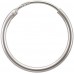 2 Qty. Endless Hoops .925 Sterling Silver 1.25mm x 16mm