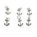Sterling Silver Anchor Charm (13x10mm)