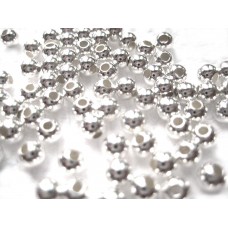 Sterling Silver Seamless Beads 5mm 37122