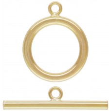 15mm 14K Gold Filled Toggle Clasp