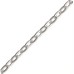 4 Ft. 2x1.5mm Fine Flat Sterling Silver Cable Chain .925 