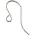 2 Qty. Sterling Silver French Ear Wires .925 (21ga)