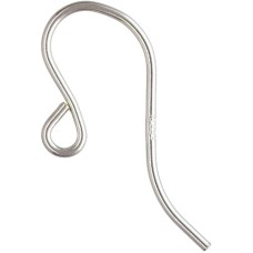 2 Qty. Sterling Silver French Ear Wires .925 (21ga)