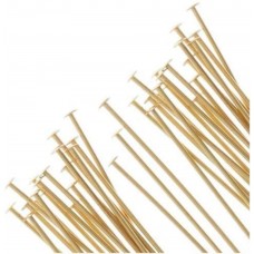 14k Gold Filled Headpins 1.1 1.2 1.5 1.6 1.9 mm Head Pins 22 24 26 Gauge 0.5 1 1.5 2 Findings/Rose Yellow gold 