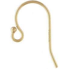 2 Qty. 14K Gold Filled Ball End EarWires
