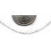 8 Ft. 2x1.5mm Fine Flat Cable Chain .925 Sterling Silver