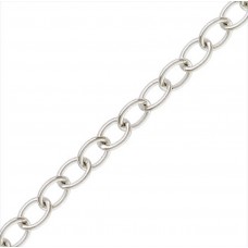 6 Ft. Oval Cable Chain .925 Sterling Silver